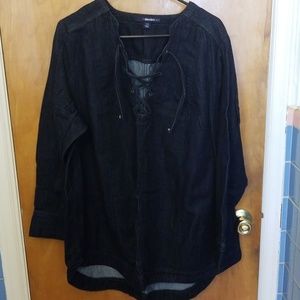 Womens Demin Pullover